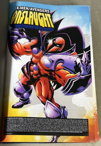 X-Men/Avengers Onslaught Omnibus Hardcover Book 2021 Marvel Lobdell Kubert - Foto 6 di 16