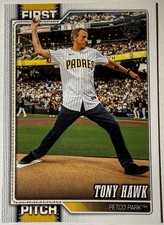 2026 Topps Series 1 - 2025 First Pitch Tony Hawk #FP-6