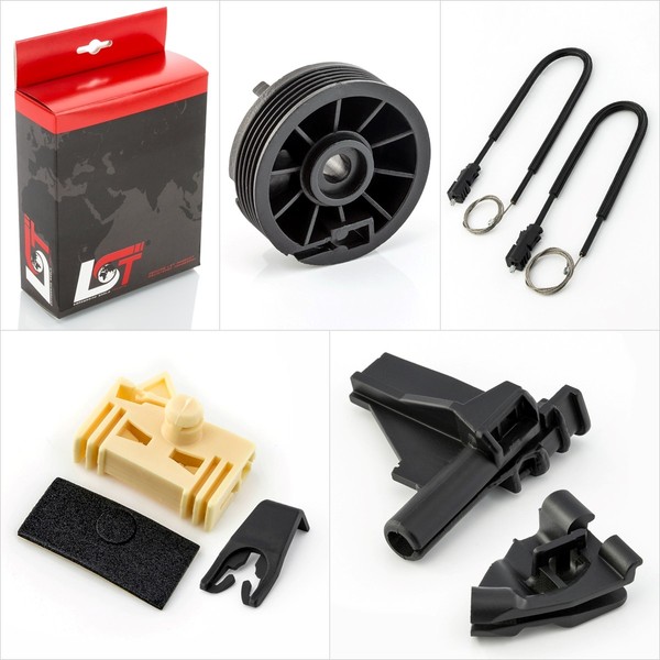 Fensterheber Reparatursatz Vorne Links FÜR Renault Clio 2 II 2/3 TÜRig-image