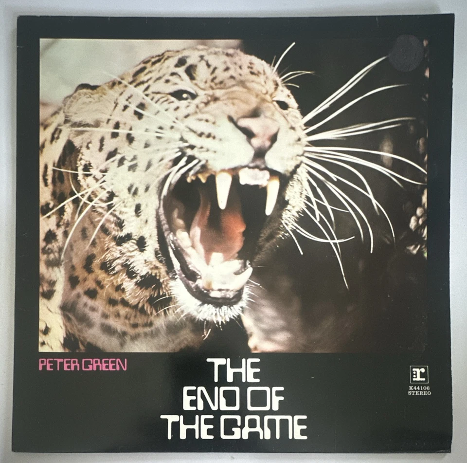 Peter Green ~ The End of the Game Vinyl Lp Record K 44106 First Press EX / VG+ - Image 2 of 4