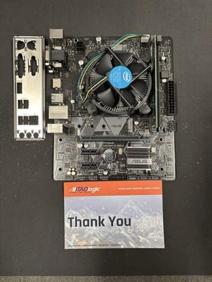 Asus Prime H310M-A R2.0 MicroATX Motherboard Intel i5-9400 8GB DDR4 I/O Shield