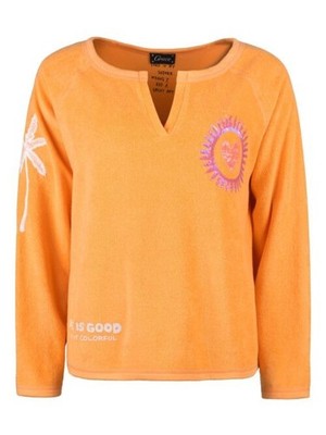Grace Froteesweatshirt sundowner, orange Gr.M  VP 139,00  