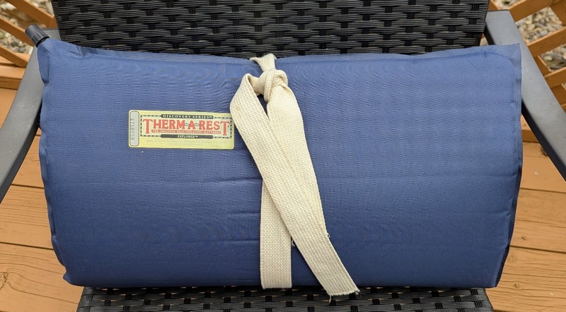 Therm-a-Rest Explorer Self-Inflating Sleeping Pad Lg 70x20 USA Made 3-Season EUC