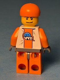 LEGO World Racers Minifigure wr003 - Official 1 - Scratches/No Cracks