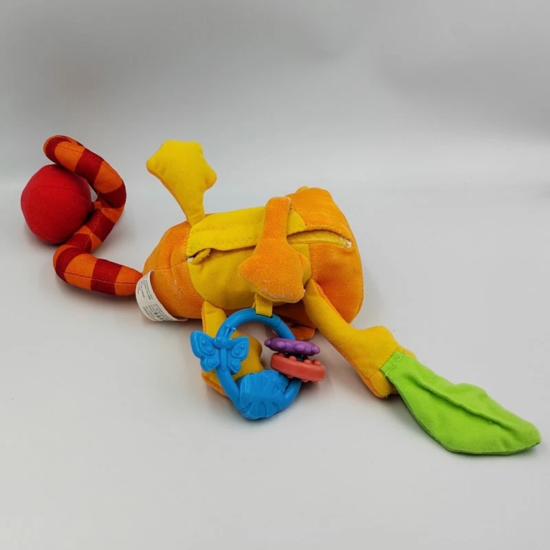Mobile sonore lumineux doudou Singe orange Fisher price - 30442 - Photo 2/2