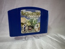Bass Masters 2000 (Nintendo 64 N64, 1999) Authentic, Tested & Working