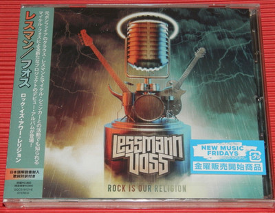 LESSMANN VOSS ROCK IS OUR RELIGION JP CD