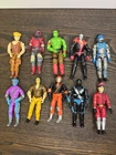 Vintage G.I. Joe LOT OF 10 Action Figures Made In China 1980s 1990s