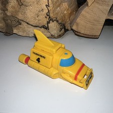 Vintage 1992 Bandai Thunderbirds 4 Venture Friction Pull back And Go Vehicle❤️