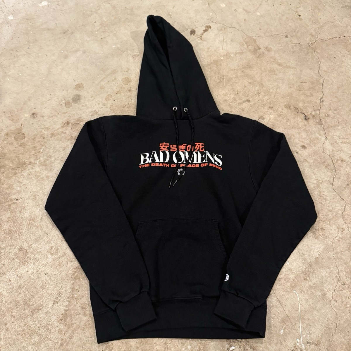 Bad Omens Mens Size Small The Death of Peace of Mind Hoodie Anime