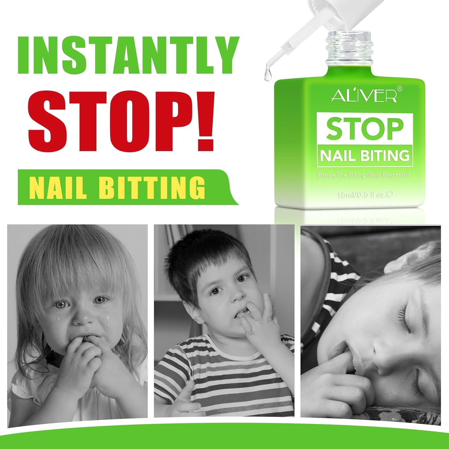 Nail Biting Treatment for Kids, Thumb Sucking Deterrent, Biting... 