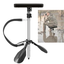 Folding Marsh Seat Duck Hunting Gear, Sturdy Waterfowl Hunting Chair Duck Huntin