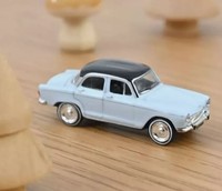 Norev, Simca Aronde 1962 Princessgrau Und Schwarzes Dach, 1/87, NOREV576089
