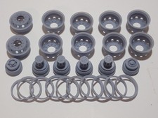 1 25 Scale Big Rig Semi Truck 10 Hole 24.5 Steel Wheels Psw14