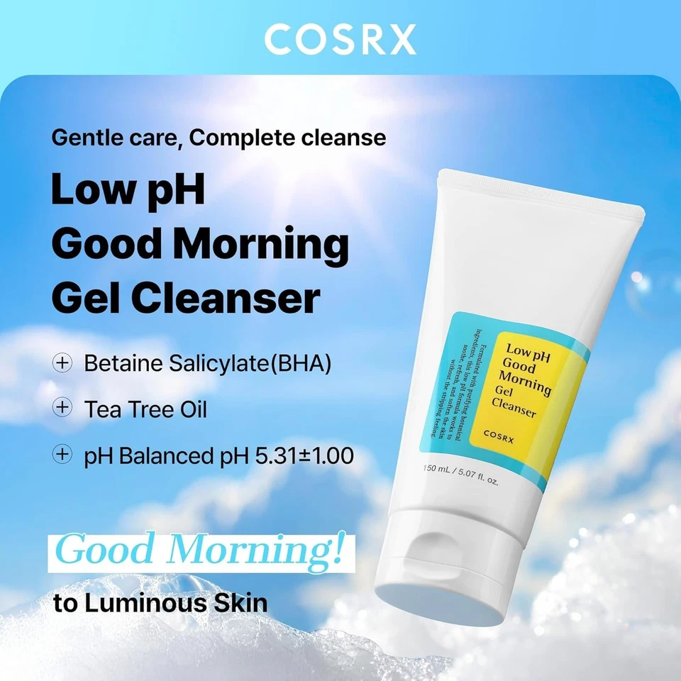 Cosrx Low pH Good Morning Gel Cleanser 150ml - Image 2 of 4