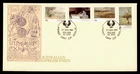 DR WHO 1989 AUSTRALIA FDC ART IMPRESSIONIST COMBO R66854