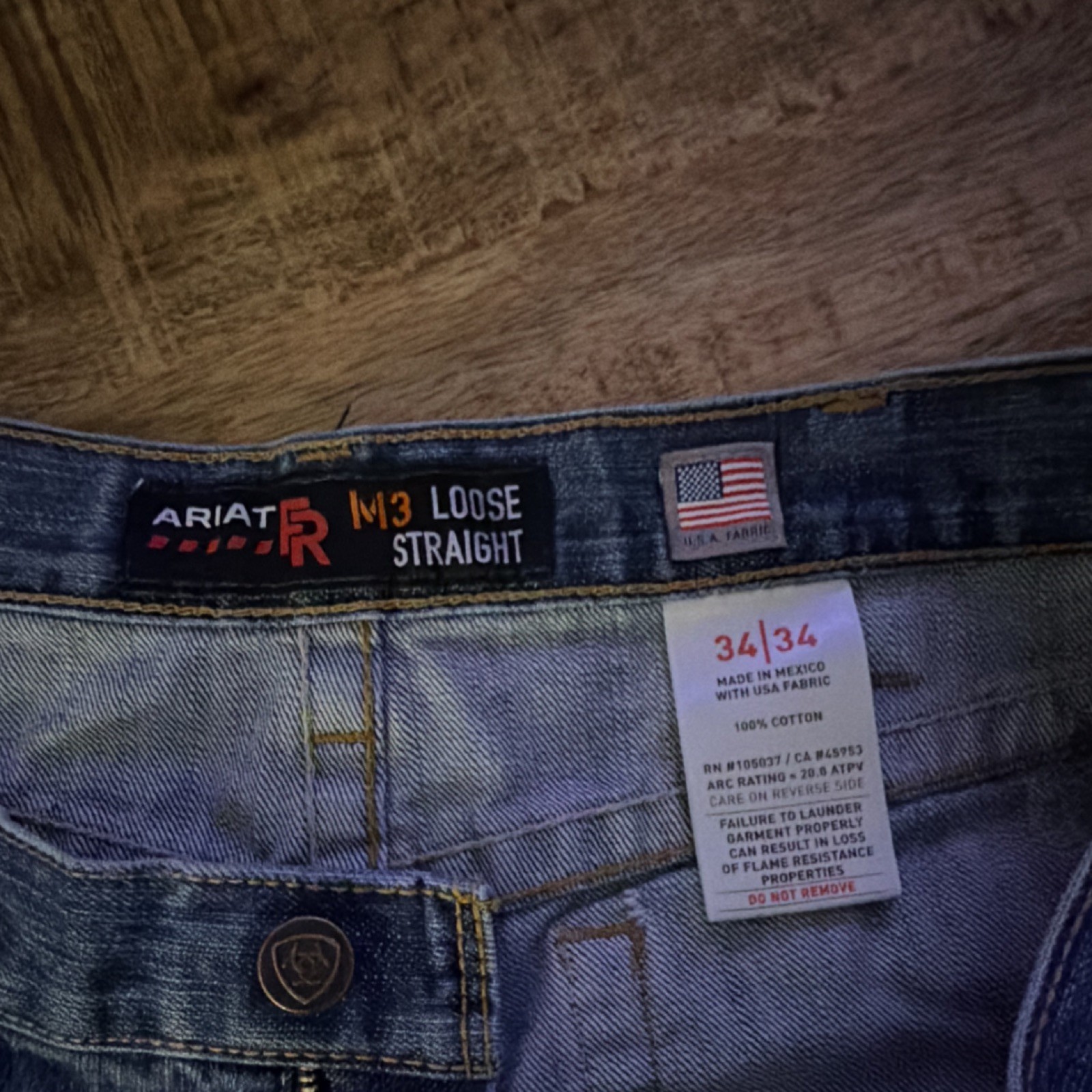's Blue Denim Jeans, Medium Wash