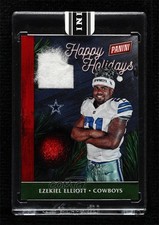 2016 Panini Santa Hats Ezekiel Elliott 1z9