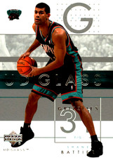 2002-03 UD Glass #38 Shane Battier Memphis Grizzlies