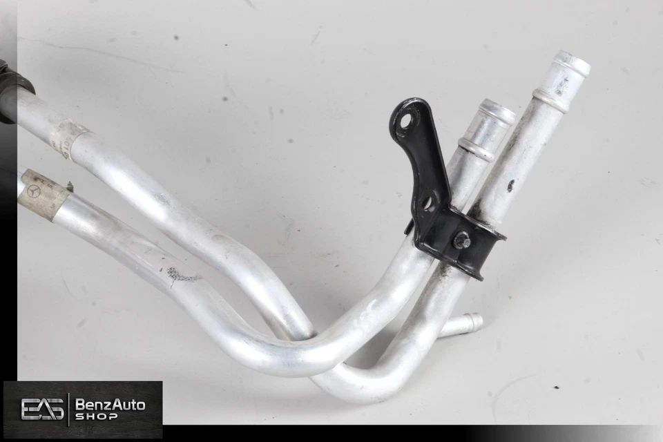 03-08 Mercedes W220 S55 E55 AMG Compressor Cooling Water Lines 1132370040 OEM - Image 3 of 4