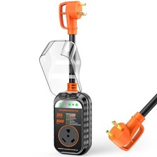 RV Surge Protectors 30 Amp RV Circuit Analyzer, 30AMP-Orange