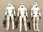 3 Star Wars IV Storm Troopers Stormtrooper 1977 Hong Kong A New Hope