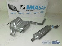 Imasaf Auspuffanlage Ab Kat für Mercedes C-Klasse + Kombi C 200+C 230 1996-1997