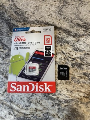 SanDisk Ultra Plus MicroSDHC UHS-I Card 32GB