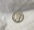 1936 Silver Mercury Dime Actual Coin Shown