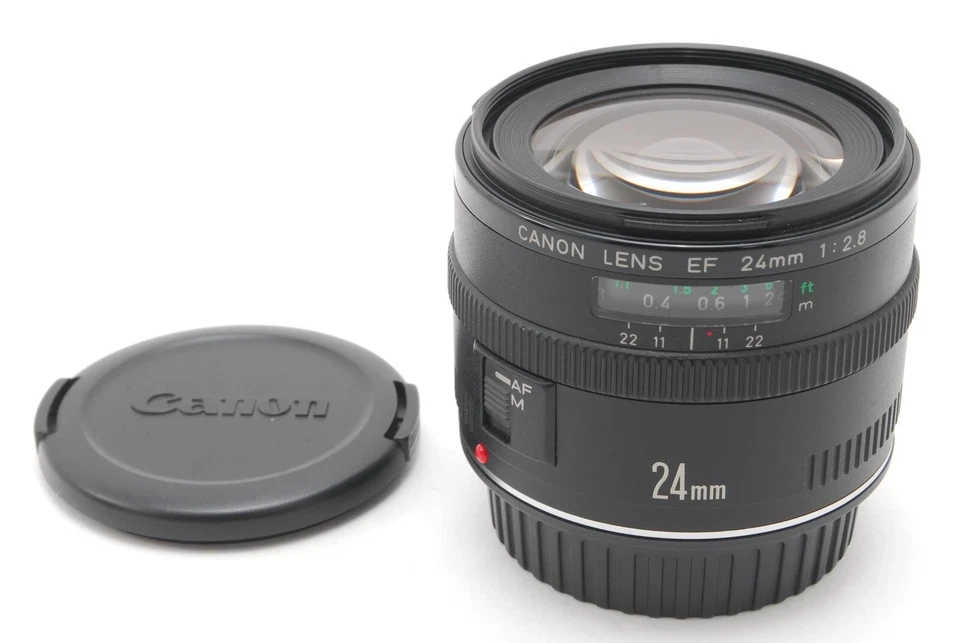 [Mint] Canon EF 24mm f/2.8 Wide Angle AF Lens for EF Mount from Japan #3051 - Image 2 of 4
