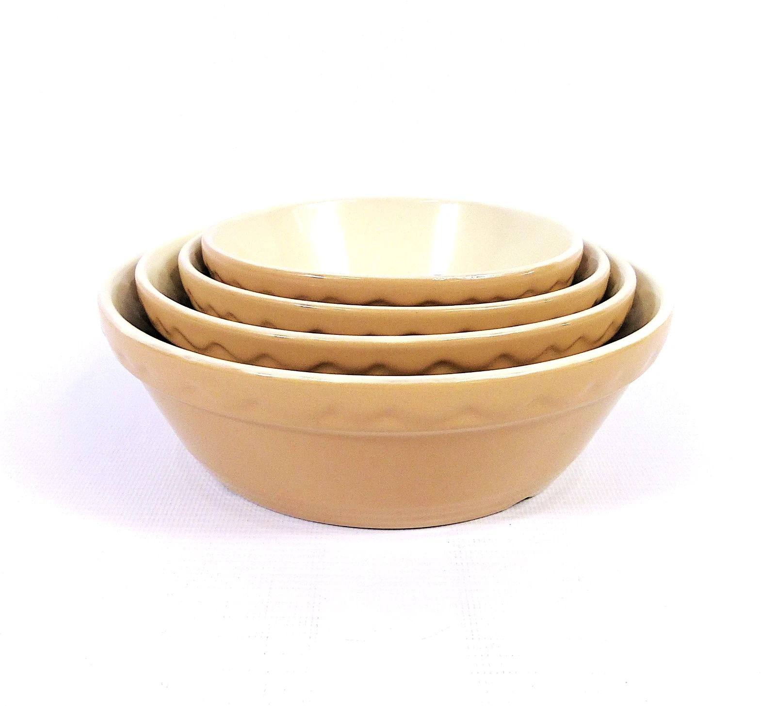 Set Of 4 Mason Cash Cane Round Baker Pie Dishes - Various Sizes