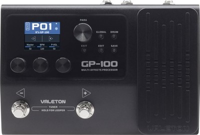 Valeton GP-100 Multi Effekt Prozessor Modeling Digital Gitarre Bass Interface