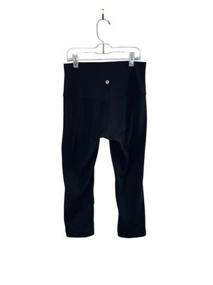 Lululemon Align High-Rise Crop Leggings Size 6 Black