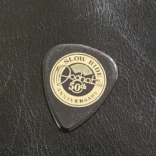 ORIGINAL TOUR GUITAR PICK FOGHAT BRYAN BASSETT 50TH ANNIVERSARY SLOW RIDE