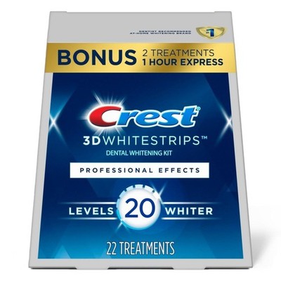 Crest 3D Whitestrips Level 20 New Exp 02/2028