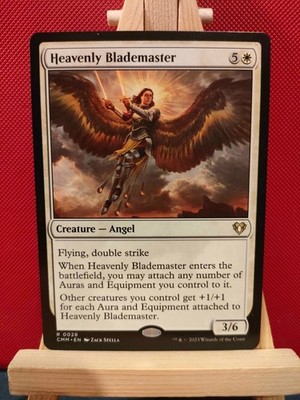 Heavenly Blademaster - Commander Mixed Sets (same art) - Rare - NM - MTG