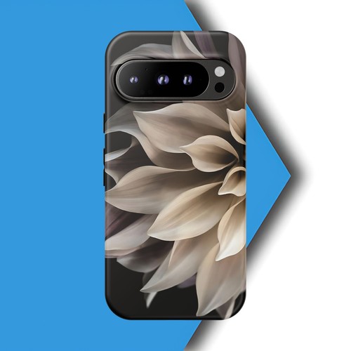 Tough Case For iPhone, Samsung Galaxy, Pixel, Cream Dahlia Flower Print - 第 113/223 張圖片