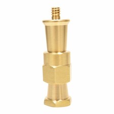 Brass Spigot 1/4"-20 M Thread Screw Adapter Hex Stud for Manfrotto Super Clamps