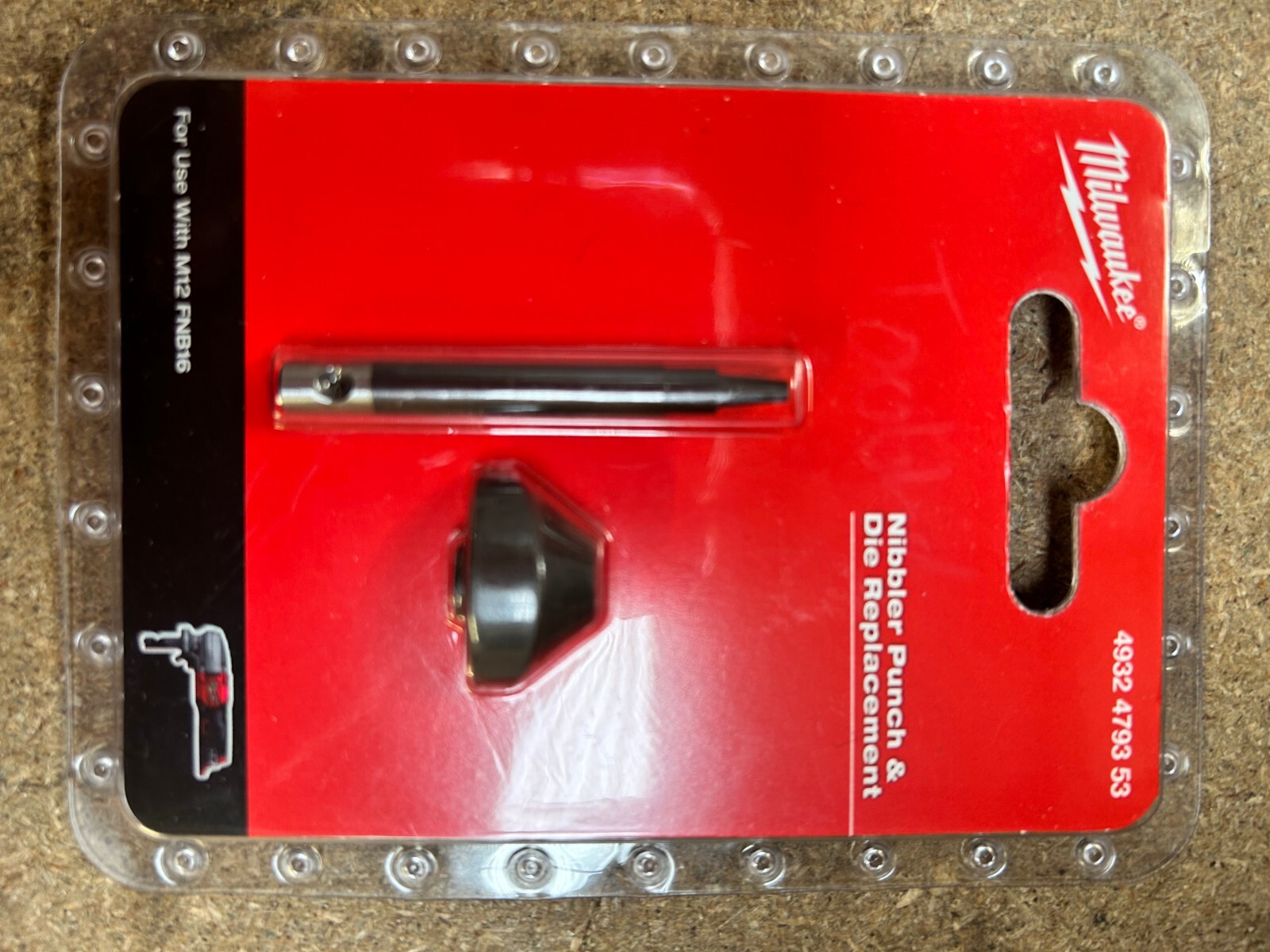 Milwaukee 4932479353 Die and Punch Set For M12FNB16 Nibbler eBay