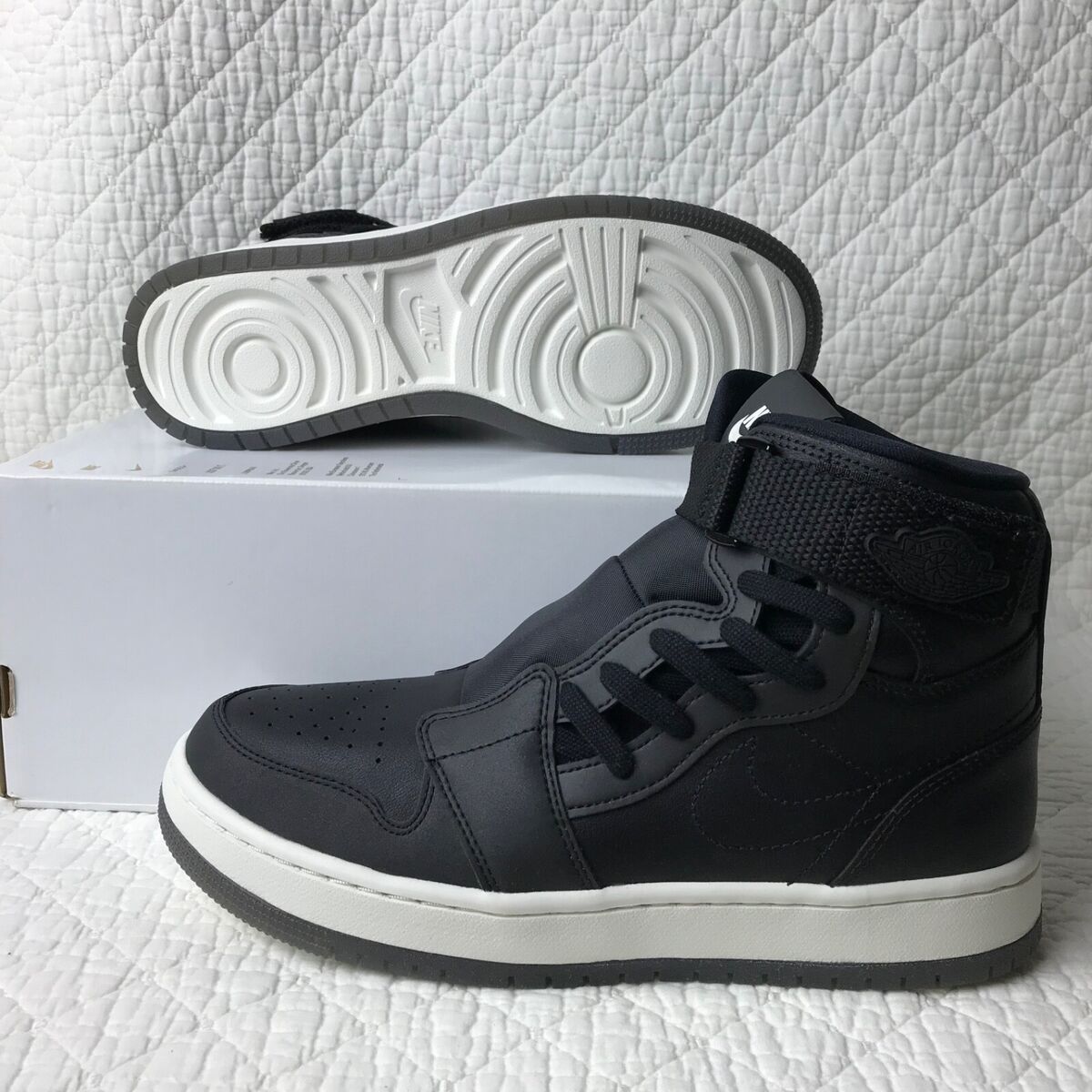 Nike Air Jordan 1 Nova XX Shoes Women's SZ 9 Black Sail Nike Air Jordan 1 Nova XX Shoes Women's SZ 9 Black Sail