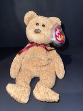 RARE RETIRED TY BEANIE BABY CURLY THE BEAR MANY ERRORS MINT CONDITION Origiinal