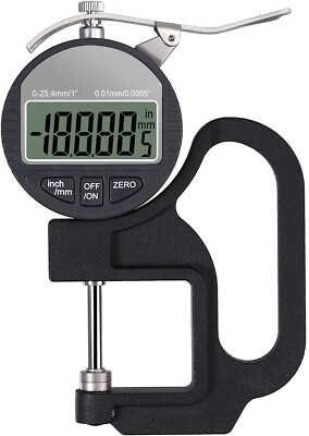 #ad Digital Thickness Gauge 0.001mm 0 12.7mm 0.5 Electronic Micrometer Thickness $184.99