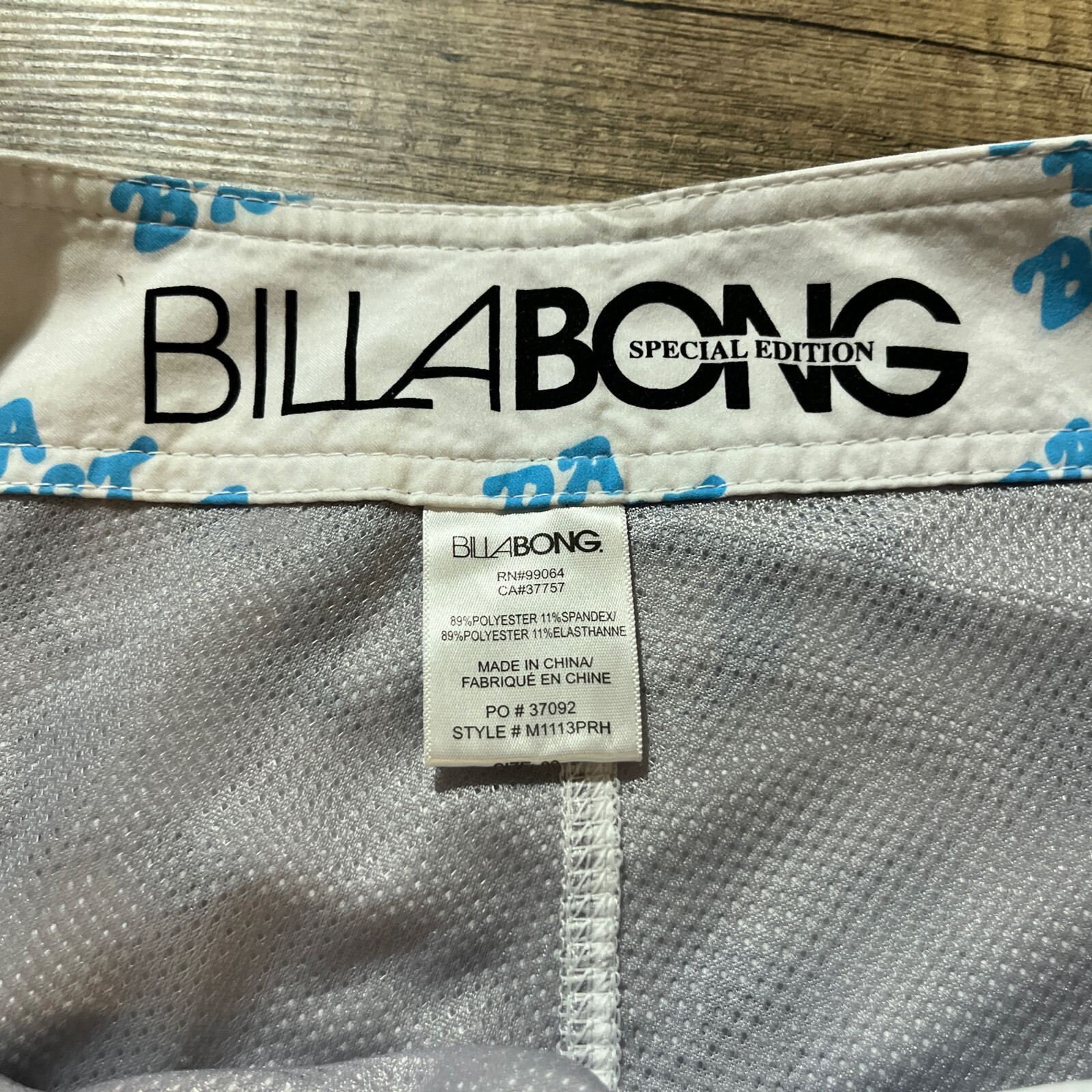 NEW! Billabong Special Edition Hawaii Primo Lager Print Surf Mens 32