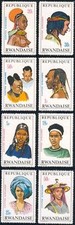 VAR3 Rwanda Nº 408/15 1970 MNH