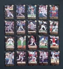 1992 Fleer Ultra Baseball All-Star Complete 20 Card Insert Set Griffey Ripken