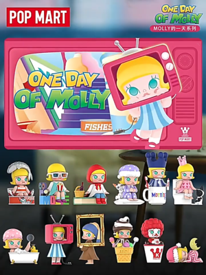 POP MART Molly One Day of Molly Series Figures Confirmed Blind Box