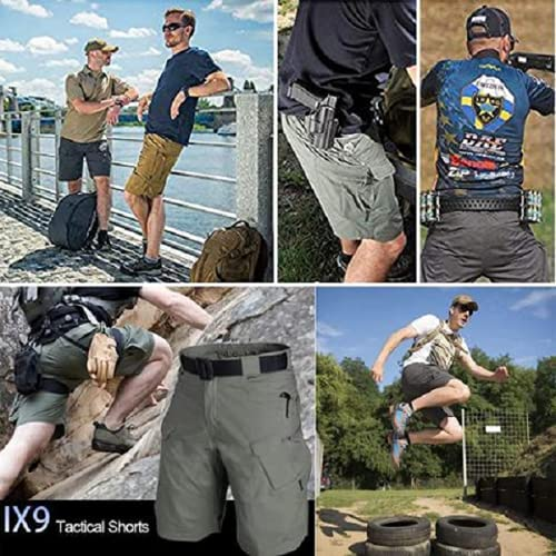 Herren Sommer Outdoor Cargo Wandershorts schnell trocknende Arbeitshose Freizeitshorts - Bild 19 von 35