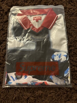 Brand New Supreme Racing Soccer Jersey Multicolor SS20 NWT Sz L | eBay