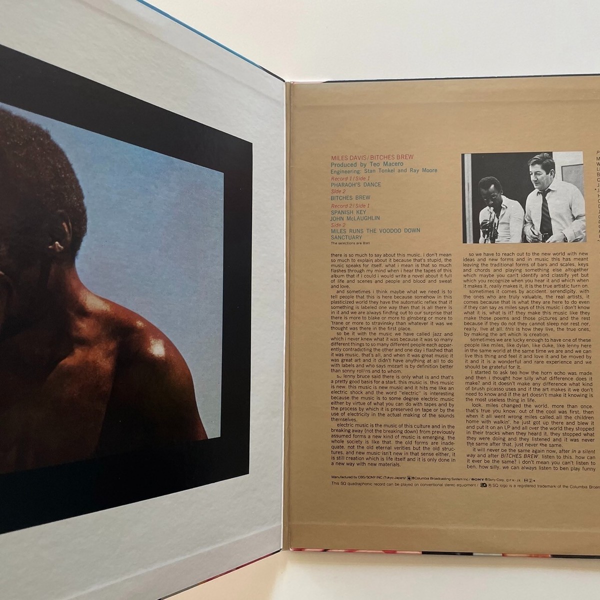 その他 2LP Miles Davis Bitches Brew (- 4CH Quadraphonic) SOPJ5859 CBS SONY /00500 MILES DAVIS / BITCHES BREW - Japan CBS/SONY 2LP QUAD SOPJ-58