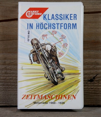Klassiker in Höchstform VHS Kass., alte Motorräder BMW Adler BSA Indian Harley